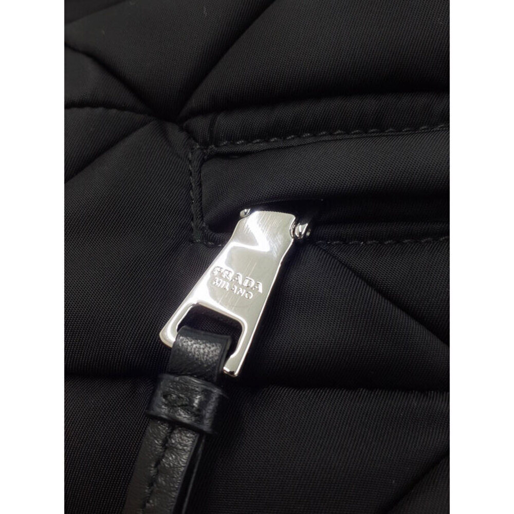 Prada Padded ReNylon Tote Bag black quilted bag triangle logo - Picture 8 of 9